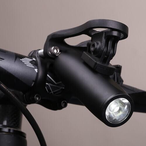 Bicycle Headlight Bright USB Rechargeable 5 Hours Handlebar Waterproof Flashlight
