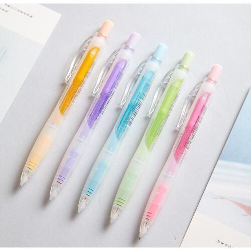 Japan KOKUYO VPS103 Mechanical Pencil Light Colored Cookie Jelly Color Mechanical Pencil 0.5mm 1PCS