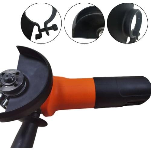 125 Angle Grinder Protective Cover Safety Mask Black Cutting Machine Base Metal Wheel Guard Safety Protector Cover Tool Parts