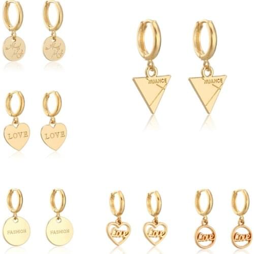 LOOXI Cute Dripping Oil Yellow Pink Oranger Huggie Hoop Earrings for Women Charming Summer Pendientes Jewerly Gifts Oorbellen