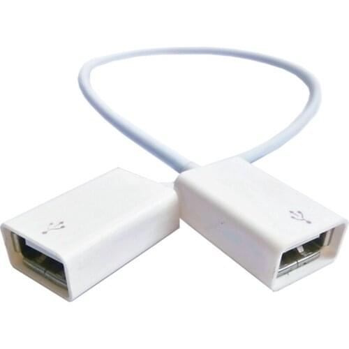 1 piece USB2.0 book on bay data cable double-headed USB extension cable DIY OTG line 30 CM