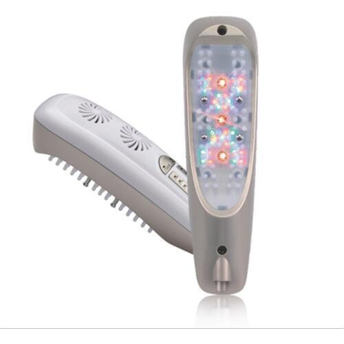 3in1 Laser + LED LIGHT + Micro current Hair regrowth Electric Laser Hair Stimulation Restoration Massager Comb Kit For Men Women
