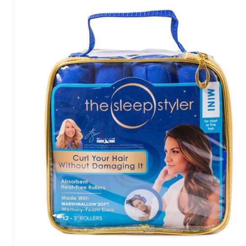 Sweettouch 8/12pcs set The sleep styler Hair Curling Curler Air Hair Roller Curlers Soft Foam Bendy Twist Rods DIY Hair Styling