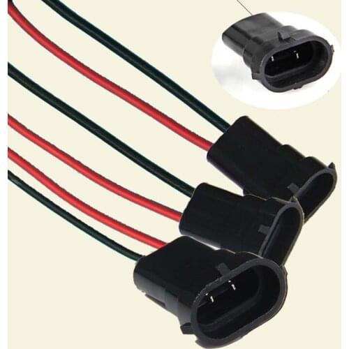 Free shipping 20/50/100pcs 2 Pin Auto H11 Wiring Harness Socket Wire Connector Plug for Headlights FD-5455