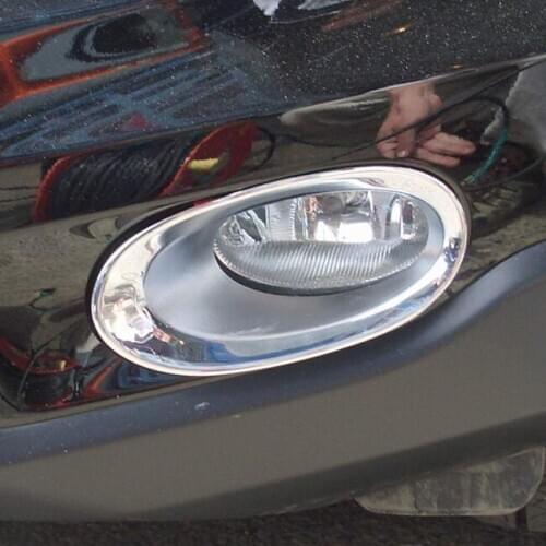 For Honda CRV CR-V 2010 2011 Facelift ABS Car Styling Chrome Front Fog Light Cover Trim Free Shipping