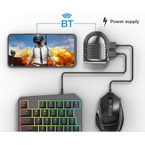 Gamwing G-MIX 3 Gamepad PUBG Battle Dock PUBG Controller CoD Keyboard Mouse Converter Docking for FPS Games,COD,PUBG