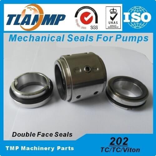 202-50 , 202UU-50 , 202U-50 Double Face TLANMP Mechanical Seals (Material: TC/TC/VIT) |202 Unbalanced Multiple Spring Dual Seals