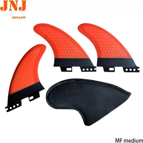 JNJ brand new FCS II M G5 size fins made by fiberglass honeycomb material for surfing (Tri-set) FCS 2 G5