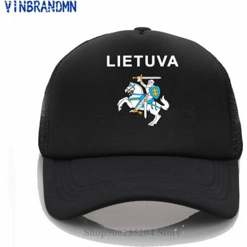 LITHUANIA hats diy free custom name number ltu caps nation flag lt lietuva lietuvos lithuanian country print photo baseball caps