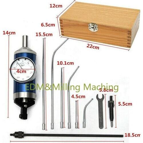 1set CNC Coaxial Centering Indicator Co-Ax Precision For Milling Machine Test Dial
