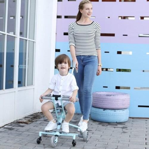 IMBABY Baby Stroller Ride On Bike Ultra-lightweight Folding Stroller 3-6Y Children Trolley High Landscape Umbrella Baby Trolley