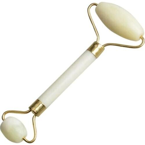 Facial Massage Roller with Sufficient Durability and Ruggedness Double Heads Jade Stone Nature Face Lift Body Relaxation