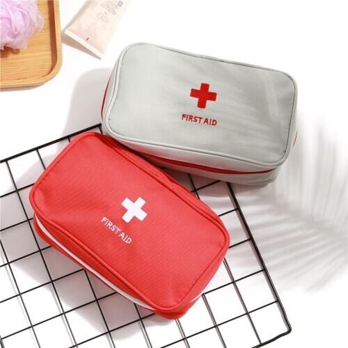 2019 Multifunctional emergency bag pouch outdoor Portable Handheld Medical Bag First Aid kit Pattern Medicine Organizer Bag
