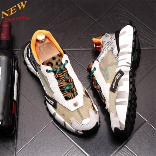 Summer New Men Sneakers Hip Hop Thick Bottom Casual Shoes Trainers Zapatillas Hombre