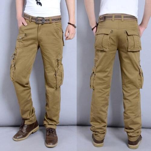 Nisexper Men's Military Trousers