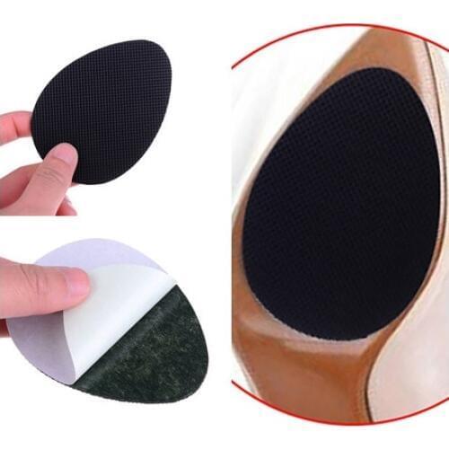 New Anti-Slip Self-Adhesive Shoes Cushion High Heel Protector Insoles Shoe Pads Rubber Inserts Forefoot Women High Heels Sticker