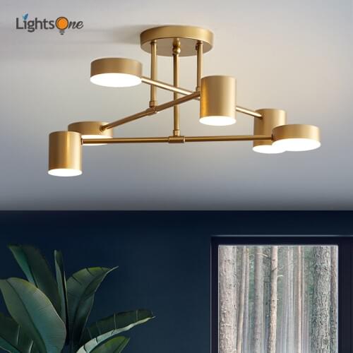Postmodern light luxury ceiling lamp designer minimalist nordic lamps bedroom ceiling light