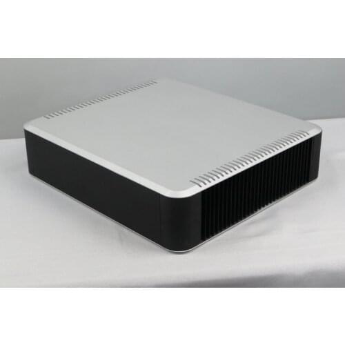 RD09 Full aluminum amplifier chassis/Pre-amp chassis/DAC chassis Enclosure with heatsink on both sides