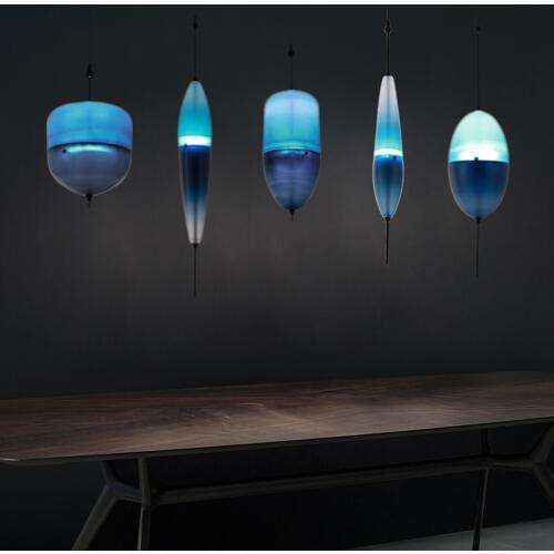 Glass pendant light Nordic modern creative personality LED Pendant Lights Hotel bedside Restaurant Bar FG696