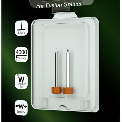 One pair of Fiber optical Electrodes fit for TYPE-71C/TYPE-81C Fusion Splicer Electrodes