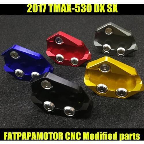 T-MAX 530 Motorcycle Kickstand Foot Side Stand Extension Pad Support Plate FOR YAMAHA TMAX530 DS XS TMAX 530 2017 2018