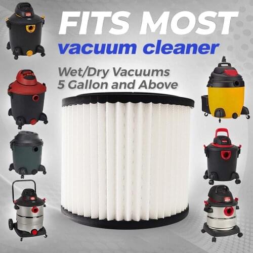 Vacuum Cleaner Parts Filter Cartridge Fits for Shop Vac Wet Dry Replacement 90304 9030400 903-04-00