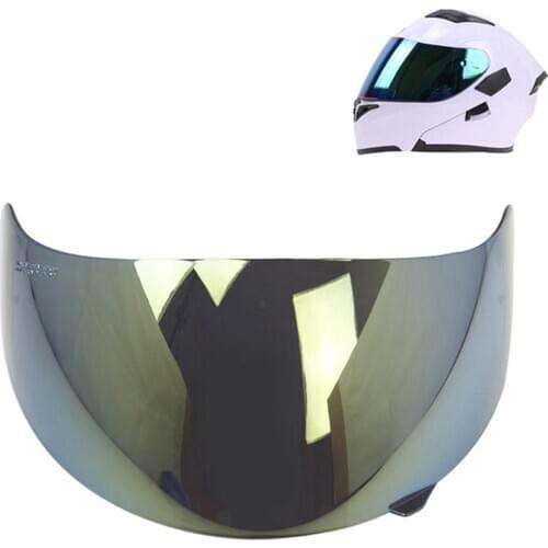 1PC New Motorcycle Helmet Lens Lightweight PC Unique Golden Lens For K3 K4 Helmet