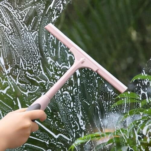 1 Pcs Window Cleaning Brush Wiper Airbrush Scraper Removable Glass Cleaner Home Washing Tools For Bathroom Accessories