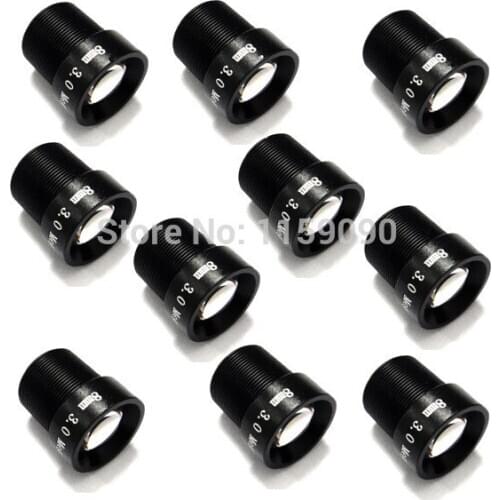 10Pcs 100PCS 8mm New IR Board HD 3mp Angle 1/2.5" LENS For CCTV IP Camera