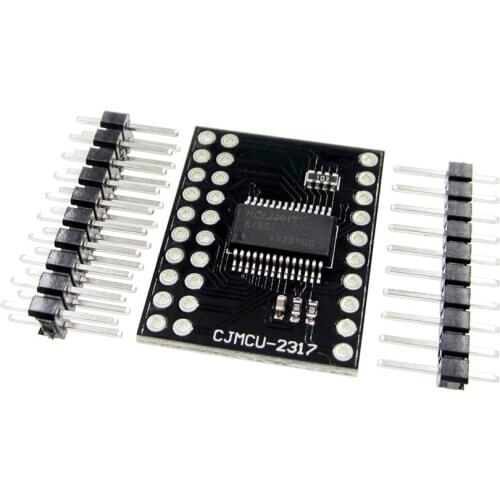 10PCS MCP23017 Serial Interface Module IIC I2C SPI MCP23S17 Bidirectional 16-Bit I/O Expander Pins 10Mhz Serial Interface Module