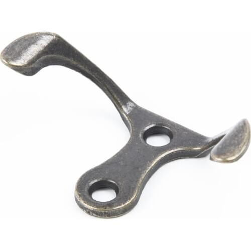 10x Antique Wall Mounted Hook Keys Holder Letter Rack Hanger Hanging Decor