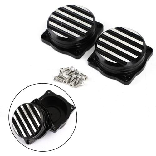 Areyourshop for Triumph Bonneville Scrambler Thruxton 900 2008-2015 Black Carburetor Cover Ripple Motorcycle Accessories Parts