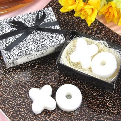 Free Shipping Creative Soap XO Origin Supply Authentic European And American Style Soap Wedding Favor And Gift 20Pcs/Lot