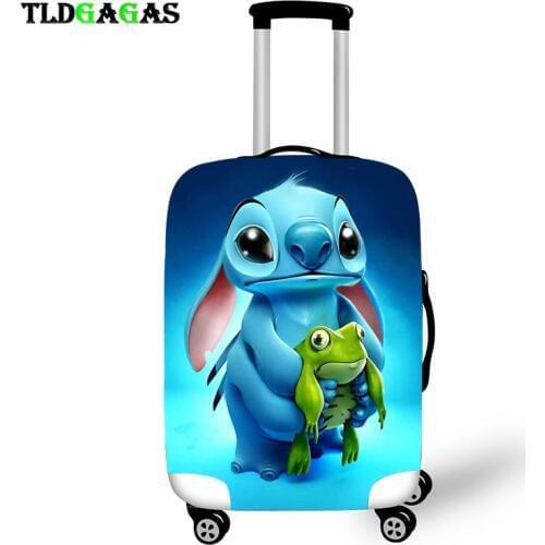 Elastic Luggage Protective Cover Case For Suitcase Protective Cover Trolley Cases Covers 3D Travel Accessories Stich Pattern T21