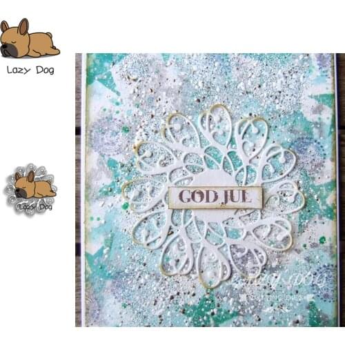 Lace Circle Metal Cutting Dies Scrapbooking Stencil DIY Decorative Craft Embossing Die Cuts Card Making New Dies For 2019