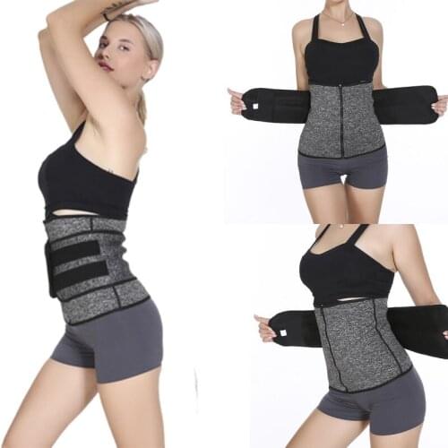 Custom made Waist Trainer Neoprene Sweat Shapewear Body Shaper Women Slimming Sheath Belly Reducing Shaper Workout Trimmer Belt