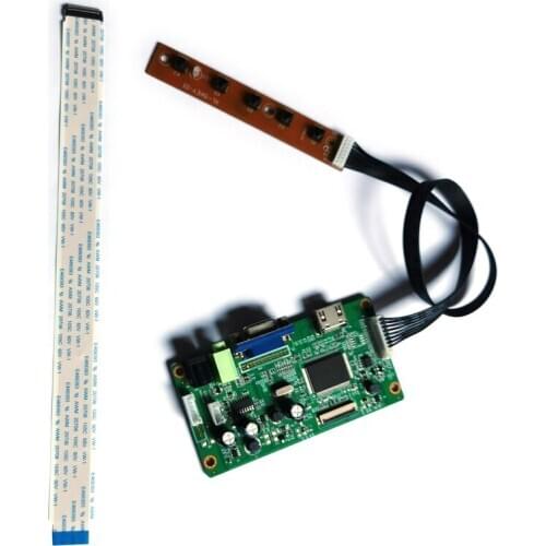 Fit NT156WHM/NV116WHM/PT156WHM 1366*768 LED/LCD eDP 30 Pin matrix VGA monitor controller board DIY kit