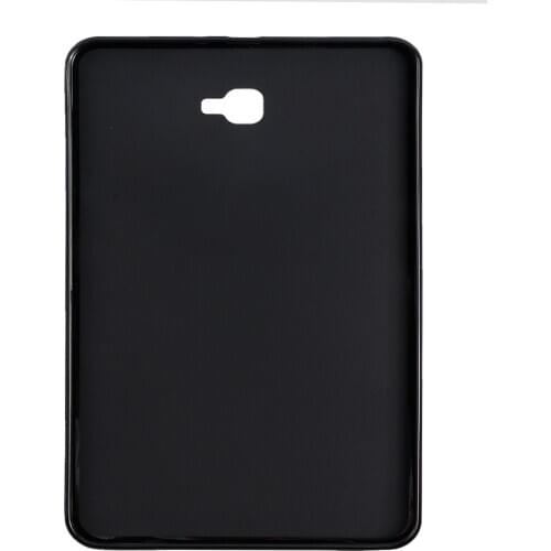 QIJUN Tab A 10.1 Silicone Smart Tablet Back Cover For Samsung Galaxy Tab A A6 10.1 inch 2016 SM-T580 T585 Shockproof Bumper Case