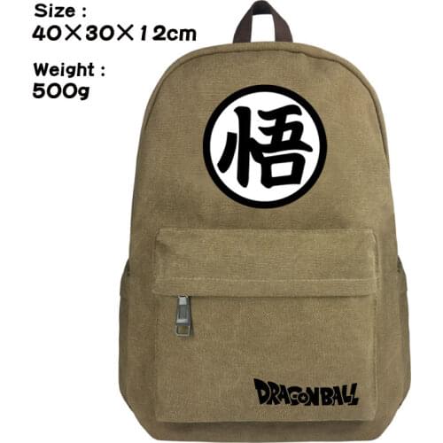 Anime Dragon Ball Surrounding Student Schoolbag Casual Backpack School Gift Back To School