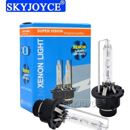 SKYJOYCE 2PCS/Lot 35W D1S D2S D2R D3S D4S D4R Xenon HID Bulbs 55W Car Headlight Replacement Lamp 4300K 5000K 6000K 8000K 10000K