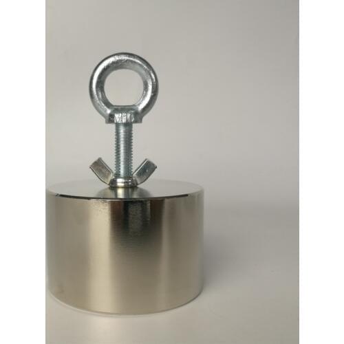 1pcs D80*50mm Super Powerful Neodymium Recovery fishing detecting Magnet Industry Fixture Deep Sea Lake Heavy Duty Multi USe