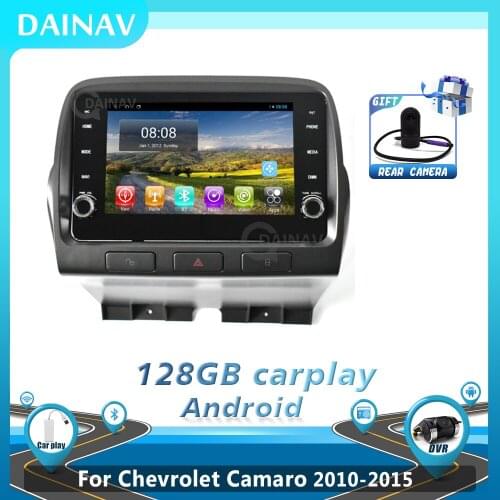 2 Din Android 10 Car Radio For Chevrolet Camaro 2010 2011 2012 2013 2014 2015Car Autoradio GPS Navigation Multimedia DVD player