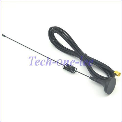 160 pieces GPRS GSM Antenna 7dbi - 8dbi 900/1800MHz Magnetic base SMA Plug Crimp RG174 Cable 3M free shipping