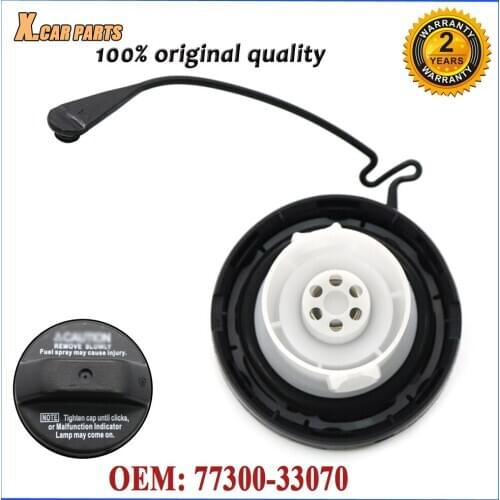 Car Fuel Tank Gas Filler Cap Covers Tethered Assembly 77300-33070 Fit For Toyota Sequoia Sienna Camry Corolla Lexus ES300 ES330
