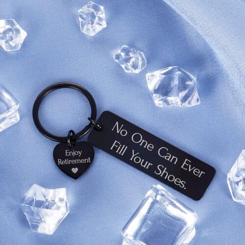 Keychain Gifts for Retirement Women Men Coworker Leaving Gifts for Retirees Office Colleague Boss Goodbye Farewell Gifts for Him