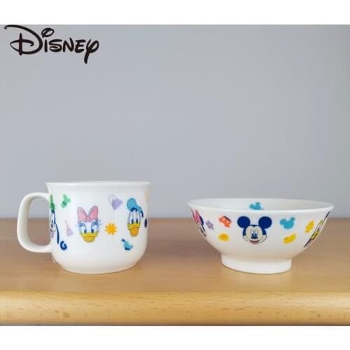 Disney Mickey Mouse Minnie Donald Duck children cartoon drinking cup cup gold pottery ceramic mug eco friendly