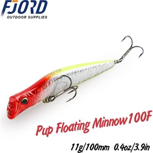 FJORD New Product Hot sale 11g 100mm Hard lure Long casting lure Sinking Fishing LureLaser Hard Professional Seawater
