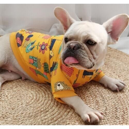 French Bulldog Clothes Winter Pug Clothing Dog Hoodie Coat Outfit Cat Puppy Costume Poodle Pomeranian Schnauzer Corgi Apparel