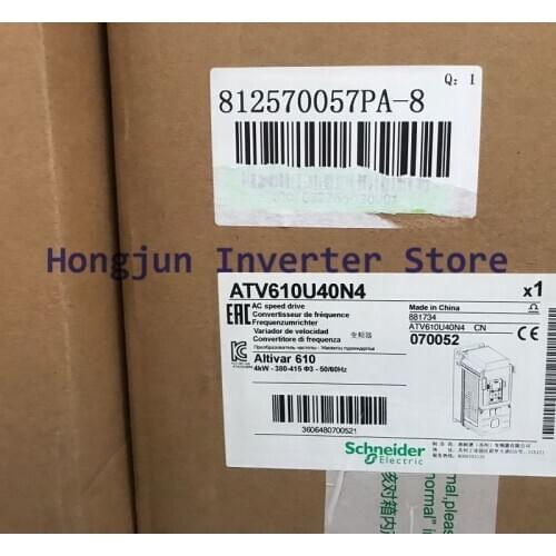 Genuine Schneider ac speed drive 380V 3KW inverter ATV610U40N4 for motor speed control