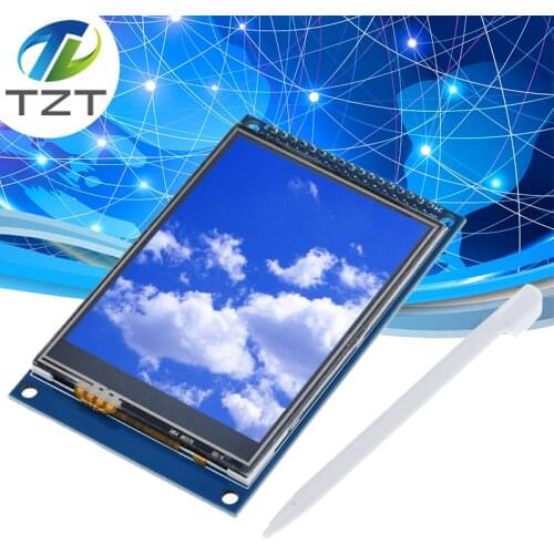TZT 3.2 inch TFT LCD Touch Screen Module Display Ultra HD 320X240 ILI9341 for Arduino 3.2'' 320240 240x320 240320 2560 diy